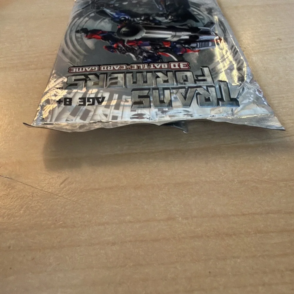 Transformers 3D Battle-Card Game Two-Player Battle Pack 1 Sealed Pack 2006